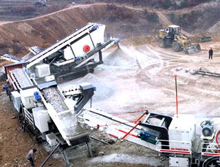 山東煙臺石灰石破碎生產(chǎn)線