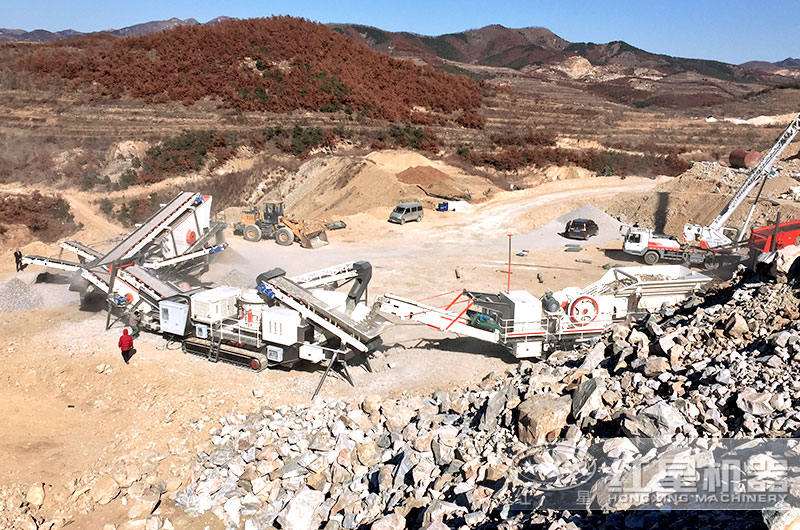 大型化制砂廠生產(chǎn)現(xiàn)場(chǎng)
