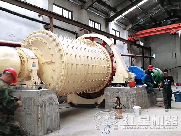 陶瓷球磨機現場