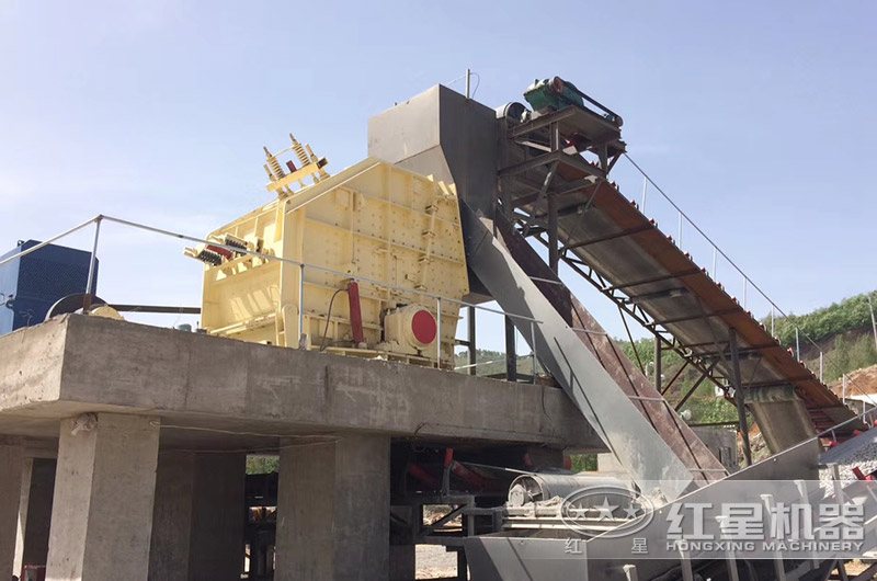 寶雞時(shí)產(chǎn)50-80噸石頭破碎生產(chǎn)線