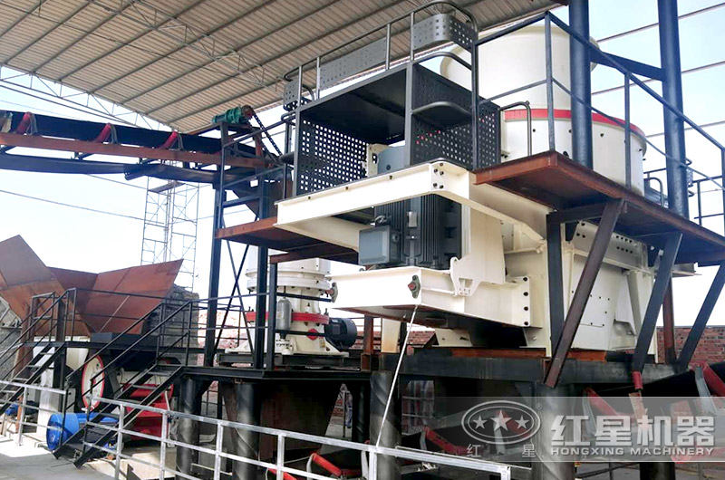 河南沖擊式破碎機生產(chǎn)現(xiàn)場