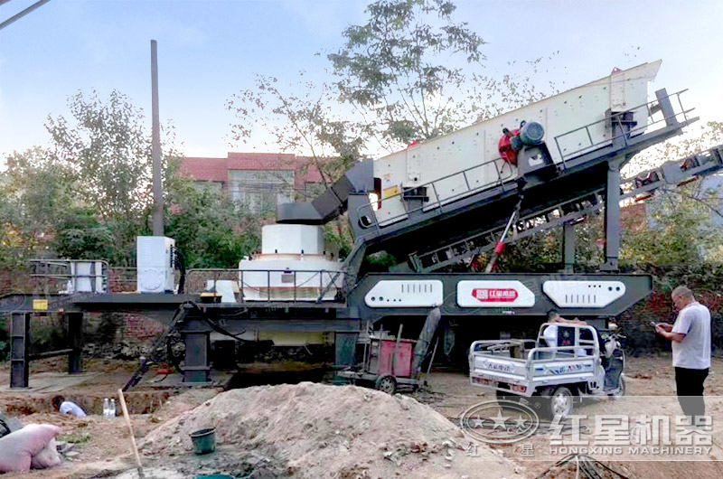 移動(dòng)制砂機(jī)