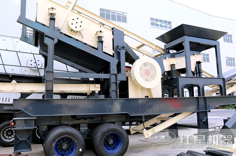 簡易版小型移動顎式破碎機