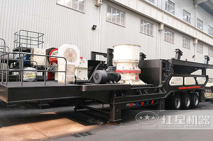 圓錐移動粉碎石子機(jī)