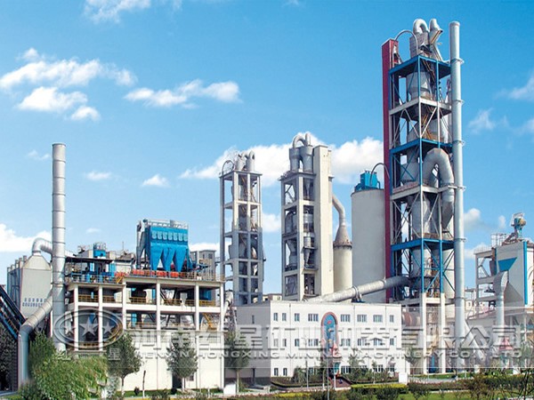 1200t/d活性石灰石生產(chǎn)線工藝流程